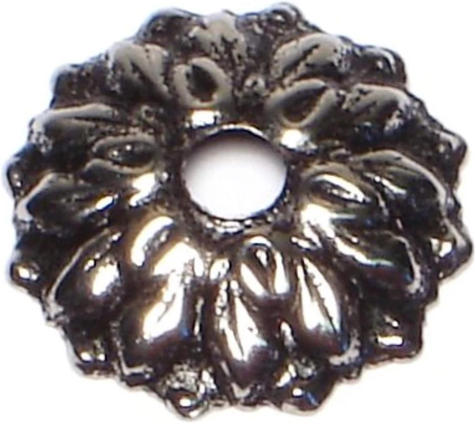 014973165741 Rosetas de plata antiguas, 3/4 pulgadas, 8 piezas Foto 1 de 1