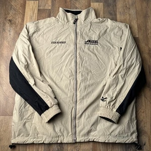 Chase Authentics Jacket Men's Large Fleece Reversible Windproof Ryan Newman 5936 - Picture 1 of 14