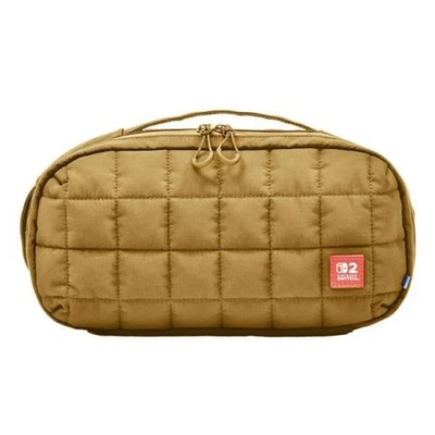 Custodia media trapuntata HORI beige per console Nintendo Switch 2 nuova... - Immagine 1 di 3