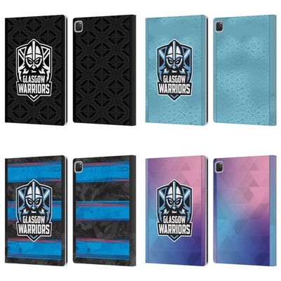 OFFICIAL GLASGOW WARRIORS 2025/26 CREST KIT LEATHER BOOK CASE FOR APPLE iPAD - Image 1 of 4