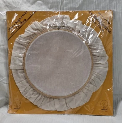 NOS Decorating Magic Muslin 8" Craft Hoop NEW Vintage - Image 1 of 2
