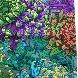 KAFFE FASSETT  "MUMS "PJ107  Green  BTY $15.00 - Picture 1 of 1