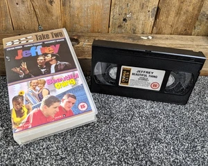 Double Movie Pack (VHS) Jeffrey / Beautiful Thing ~ Vintage 80/90s Gay Interest - Picture 1 of 2