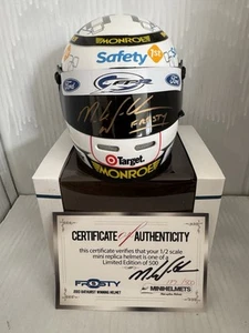 Mark Winterbottom Ford V8 Supercars 1:2 Mini Helmet SIGNED 2013 Bathurst Winner - Picture 1 of 10
