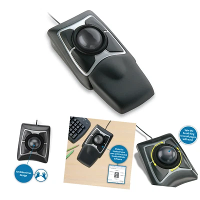 Kensington Expert Trackball Mouse (K64325) Wired - Image 1 of 4