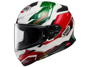 Shoei RF-1400 Capriccio Helmet TC11 White/Red/Green/Black - Picture 1 of 4