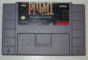 Pitfall: The Mayan Adventure (Super Nintendo SNES, 1994) solo juego--(NTSC) - Imagen 1 de 3
