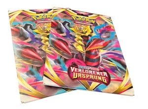2x Pokemon verlorener Ursprung Auswahl Blister Booster TTB Schwert & Schild - Bild 1 von 1