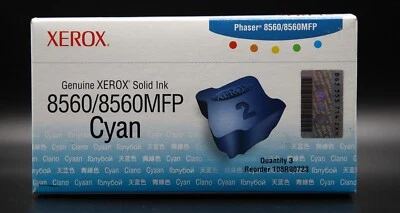 Genuine XEROX Cyan Solid Ink for Xerox 8560/8560MFP Printer 108R00723 - Image 1 of 2
