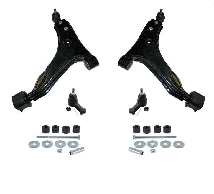 Control Arms Tie Rods Sway Bar Links for Hyundai Excel & Mitsubishi Precis 90-94 - Image 1 of 4