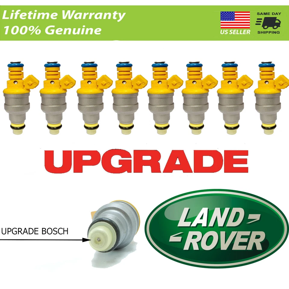 X8 BOSCH ACTUALIZACIÓN 4 ORIFICIOS LAND ROVER Discovery 89-98 3.9L 4.2L 4.6L V8  Foto 1 de 1