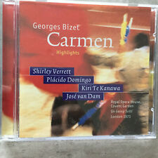BIZET: Carmen Highlights - Domingo/Verrett/Kanawa - Solti - Live (B GLH 804/neu)