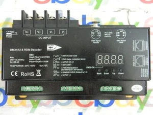 Sunricher SR-2108B-M12-5 DMX DMX512 & RDM Decoder 12V/24V 5A 3 Channel - Picture 1 of 4