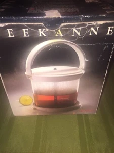 Tetera estilo prensa francesa vintage BODUM tetera tetera tetera suelta fabricante de té - Imagen 1 de 10