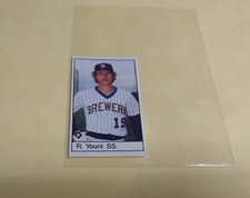 Robin Yount 1985 All-Star Game Program MLB Inserts Cut Out