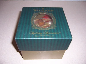 Waterford Holiday Erbstück "Out Through The Window" Weihnachtsschmuck mit Box - Bild 1 von 2