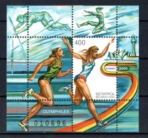 Weißrussland 2000 Minisheet Olympische Spiele Sydney postfrisch - Bild 1 von 1