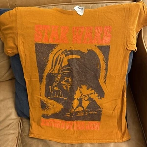 NEU Star Wars Rückkehr der Jedi-Ritter rostorange klassisch Vintage T-Shirt Medium - Bild 1 von 5