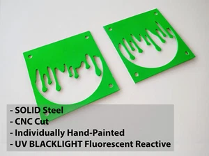 Pinball Speaker Grill Custom - GHOSTBUSTERS 2016 SLIME SLIMER Grill Mod STERN UV - Picture 1 of 5