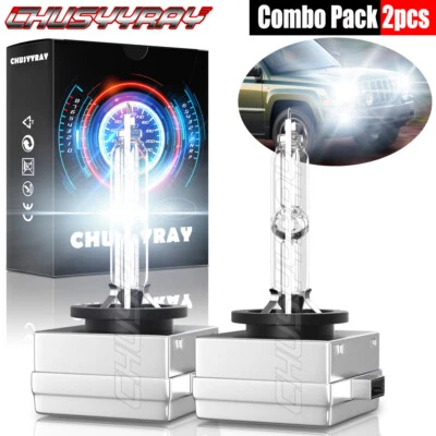 Faros de xenón HID bombillas de haz alto/bajo para Hyundai Tucson 2016-2017 2 piezas D3S D3R Foto 1 de 4