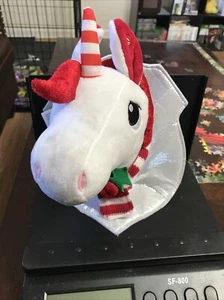 Gemmy Animated Singing Holiday Christmas Plush Unicorn Head Mount Tested Works - Picture 1 of 3