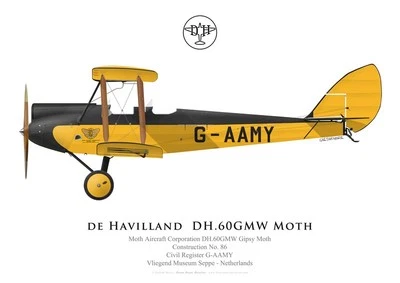 de Havilland DH.60 Gipsy Moth, G-AAMY (par G. Marie)