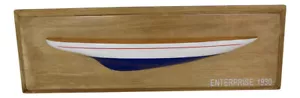Enterprise-Halbrumpf auf Board Modellschiff Holz Sea4You maritime Dekoration - Bild 1 von 1