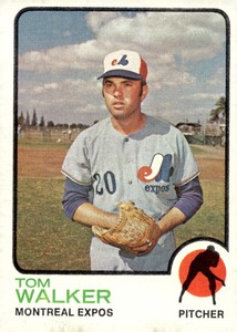 1973 Topps Baseball Set-Break #41 TOM WALKER- EX+