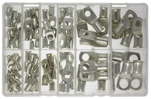 DBG 1023.DB9 Assorted FLARED END COPPER TUBE LUG Terminals - Box of 78 - Picture 1 of 1