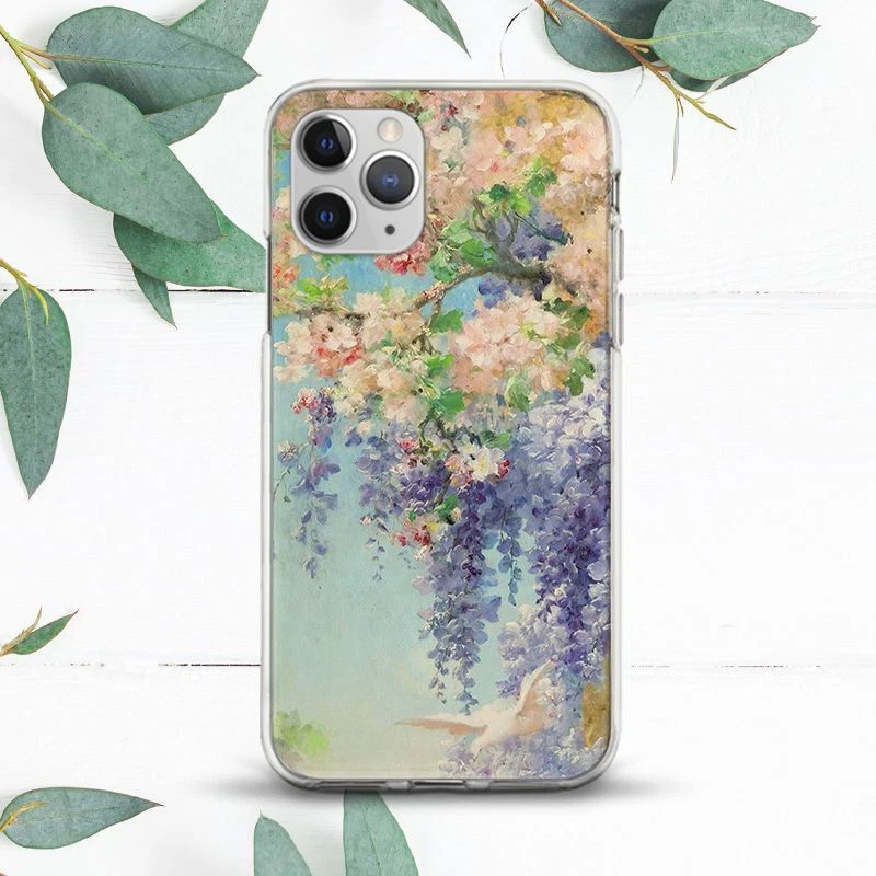 Blossom Tree Flowers Floral Nature Case For iPhone X SE 11 12 13 14 15 Pro Max - Image 1 of 1