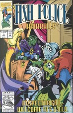 Fish Police #3 FN 1992 Stock Image