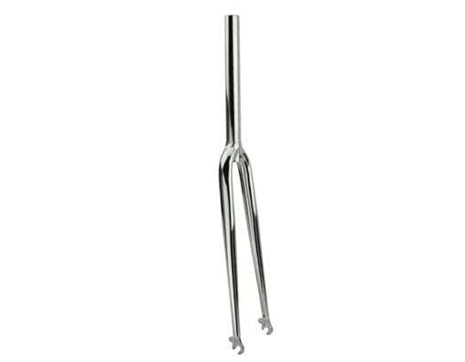 700c BICYCLE FORK THREADLESS 1-1/8" CHROME FIXIE ROAD TRACK MTB HYBRID - Image 1 of 1