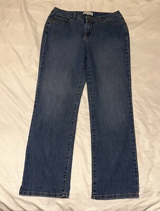 Relativity Jeans Womens 8 Blue Denim Straight - Picture 1 of 12