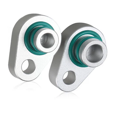 Aluminum Alloy Silver Rear A/C Block Kit Fits for 2010-2018 Ford Explorer US Foto 1 de 4