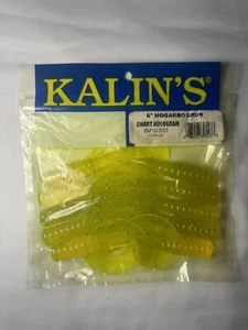 Kalin’s 6” Mogambo Grubs Chart Hologram 6M10-533 Pack Of 10 - Picture 1 of 4