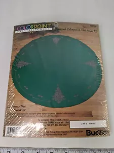 Bucilla Colorpoint Kit Gonna Albero di Natale Cuciture Pittura - Foto 1 di 5