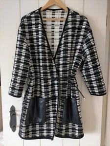 Itallian Designer brand Pinko reversable woven unstructured womans jacket - Picture 1 of 5