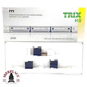 Caja vacía Trix 24797 H0 1:87 📦 Tren de eslabones diarios Senator embalaje 🚄 caja de repuesto - Imagen 1 de 2