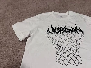 Nike Air Jordan retro 11 ii white black NBA All Star basketball net t shirt LT - Picture 1 of 5