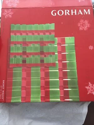 Juego de dos bandejas de tejido de cesta Foto 1 de 4