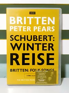 SCHUBERT Winterreisse BRITTEN Folksongs (DVD, 2008) Sir Peter Pears new - Picture 1 of 3