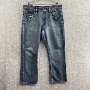 Flypaper Jeans Boot Cut Blue Medium Wash Denim Mens Size 33x30 - Picture 1 of 10