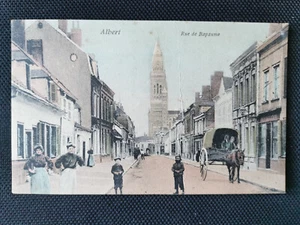 CPA 80 ALBERT - Rue de Bapaume - Imagen 1 de 2