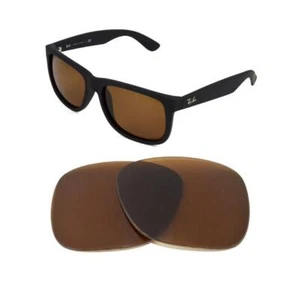 NEW POLARIZED AR REPLACEMENT B15 LENS FIT RAY BAN RB4207 55mm SUNGLASSES - Picture 1 of 5