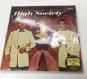 High Society Soundtrack Frank & Bing 1956 LCT-6115 VG+ Repress - Picture 1 of 6