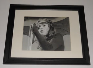 Framed Genesis Peter Gabriel "Bat Outfit" Roxy 1973 Tour Print 14" by 17"  - Picture 1 of 1