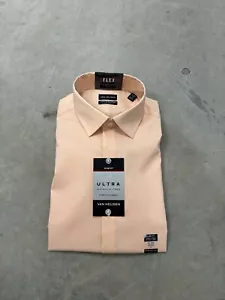Van Heusen, Camicia Uomo Taglia 14-14 1/2, 32|33, Vestibilità Slim, Senza Rughe - Foto 1 di 3