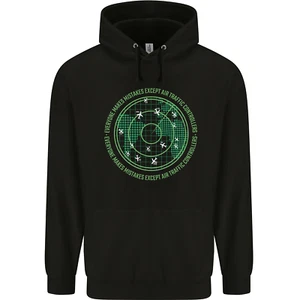 Everyone Makes Mistakes Air Traffic Controllers Mens 80% Cotton Hoodie - Picture 1 of 3
