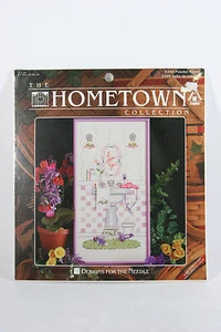 Designs for the Needle The Hometown Collection Powder Room Counted Cross Stitch - Picture 1 of 2