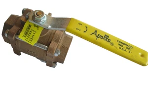 Apollo Ventil 82-107-01 Bronze Kugelhahn, 3 Stück, CII 1-1/2", 600 psig WOG - Bild 1 von 6